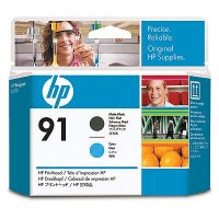Original HP 91 C9460A Matte Black Cyan Printhead Original HP 91 C9460A Matte Black Cyan Printhead