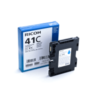 Ricoh GC41C Cyan Ink Cartridge Original Ricoh GC41C Cyan Ink Cartridge Original
