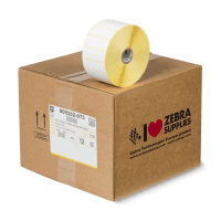 Zebra Z Select 2000D 800262 075 Original White Labels 57mm x 19mm 12 Pack 12 x 3315 Labels