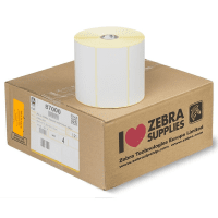 Zebra Z Select 2000D 87000 Original White Labels 100mm x 50mm 4 Pack 4 x 1300 Labels Zebra Z Select 2000D 87000 Original White Labels 100mm x 50mm 4 Pack 4 x 1300 Labels