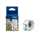 Brother CZ 1002 Full Colour Continuous Label Tape 12mm x 5m Original