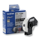 Brother DK 11204 Original P Touch Black on White Labels 17mm x 54mm 400 Labels