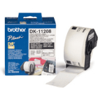 Brother DK 11208 Original P Touch White Labels 38mm x 90mm 400 Labels