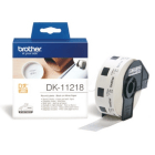 Brother DK 11218 Original P Touch Black on White Labels 24mm 1000 Labels