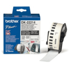 Brother DK 22214 Original P Touch White Label Tape 12mm x 30.48m
