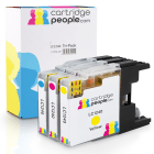 Brother LC1240 C M Y LC1240RBWBP Compatible Colour Ink Cartridge 3 Pack