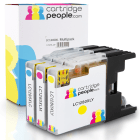 Brother LC1280XL C M Y LC1280XLRBWBP Compatible Colour Ink Cartridge 3 Pack