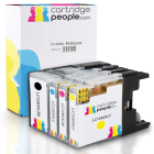 Brother LC1280XL Compatible High Capacity Black Colour 4 Ink Cartridge Pack