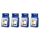 Brother LC3235XL High Capacity Black and Colour Ink Cartridge 4 Pack Original