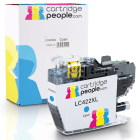 Brother LC422XLC Compatible Cyan High Capacity Ink Cartridge Brother LC422XLC Compatible Cyan High Capacity Ink Cartridge