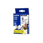 Brother MK221BZ Original P Touch Black on White Tape 9mm x 8m