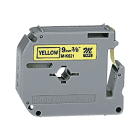 Brother MK621BZ Original P Touch Black on Yellow Tape 9mm x 8m