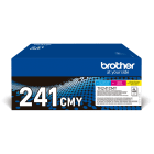 Brother TN 241 C M Y Toner Cartridge Tri Pack Original