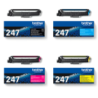 Brother TN 247BK C M Y High Capacity Toner Cartridge Multipack Original