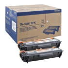 Brother TN 3390 Original Extra High Capacity Black Toner Cartridge Twin Pack Brother TN 3390 Original Extra High Capacity Black Toner Cartridge Twin Pack