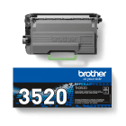 Brother TN 3520 Black High High Capacity Toner Cartridge Original