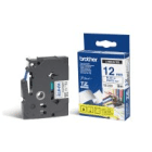 Brother TZE 233 Original P Touch Blue on White Tape 12mm x 8m