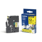 Brother TZE 631 Original P Touch Black on Yellow Tape 12mm x 8m