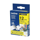 Brother TZE 631S Original P Touch Black on Yellow Laminated Tape 12mm x 4m