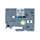 Brother TZE MPSL31 P Touch Black On Silver Plastic Labelling Tape 12mm x 4m Original