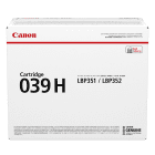 Canon 039H Black High Capacity Toner Cartridge Original Canon 039H Black High Capacity Toner Cartridge Original