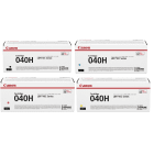Canon 040H Original High Capacity Black Colour Toner Cartridge 4 Pack