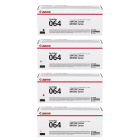 Canon 064 Black and Colour Toner Cartridge 4 Pack Original Canon 064 Black and Colour Toner Cartridge 4 Pack Original