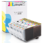 Canon BCI 3e BK BCI 6 BK C M Y Compatible Black Colour Ink Cartridge 5 Pack