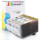 Canon BCI 3e BK BCI 6 C M Y Compatible Black Colour Ink Cartridge 4 Pack