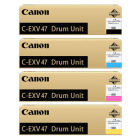 Canon C EXV47 Original Black and Colour Drum Unit Multipack
