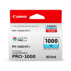 Canon PFI 1000PC Photo Cyan Ink Cartridge Original Canon PFI 1000PC Photo Cyan Ink Cartridge Original