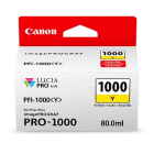 Canon PFI 1000Y Yellow Ink Cartridge Original Canon PFI 1000Y Yellow Ink Cartridge Original
