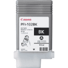 Canon PFI 102BK Black Ink Cartridge Original