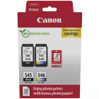 Canon PG 545 CL 546 8287B008 Original 2 Ink Cartridge Photo Paper Value Pack