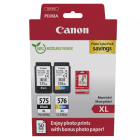 Canon PG 575XL CL 576XL 5437C006 Original High Capacity 2 Ink Cartridge Photo Paper Value Pack Canon PG 575XL CL 576XL 5437C006 Original High Capacity 2 Ink Cartridge Photo Paper Value Pack