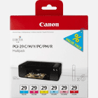 Canon PGI 29 4873B005 Original Colour Ink Cartridge 6 Pack