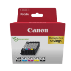 Canon PGI 570PGBK CLI 571 BK C M Y 0372C004 Original Black Colour Ink Cartridge 5 Pack Canon PGI 570PGBK CLI 571 BK C M Y 0372C004 Original Black Colour Ink Cartridge 5 Pack