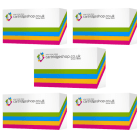 Compatible Brother TZE231M5 Black On White Laminated P Touch Labelling Tape 12mm x 8m 5 Pack