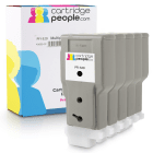 Compatible Canon PFI 320 High Capacity Black and Colour 5 Ink Cartridge Multipack