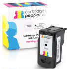 Compatible Canon PG 512 Black High Capacity Ink Cartridge