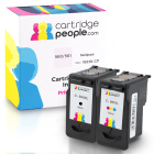 Compatible Canon PG 560XL CL 561XL Black and Colour High Capacity Ink Cartridge 2 Pack
