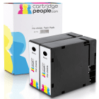 Compatible Canon PGI 2500XLBK Black High Capacity Ink Cartridge Twin Pack