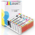 Compatible Canon PGI 580 CLI 581 XXL Black and Colour Extra High Capacity Ink Cartridge 5 Pack