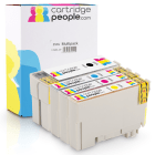 Compatible Epson 35XL Black Colour High Capacity Ink Cartridge 4 Pack