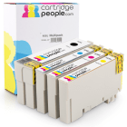 Compatible Epson 408L Black Colour High Capacity Ink Cartridge 4 Pack
