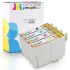 Compatible Epson 502XL Black Colour High Capacity Ink Cartridge 4 Pack