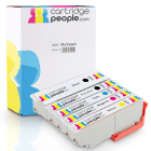 Compatible Epson T2621 T2631 2 3 4 26XL Black Colour High Capacity Ink Cartridge 5 Pack