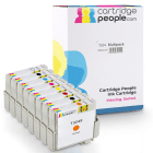 Compatible Epson T324 GL PBK C M Y R MBK O Black Colour Ink Cartridge 8 Pack
