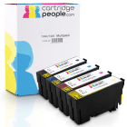 Compatible Epson T40C T40D Black and Colour Ink Cartridges 4 Pack