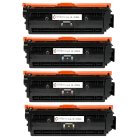 Compatible HP 508A CF360A 61A 62A 63A Black and Colour Toner Pack
